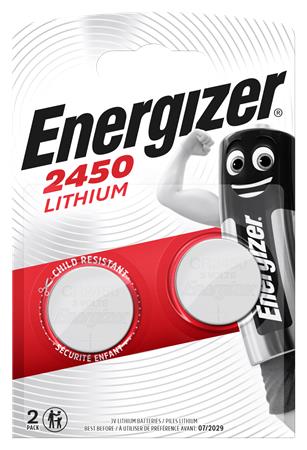Gombíková batéria "CR2450", 2 ks, ENERGIZER