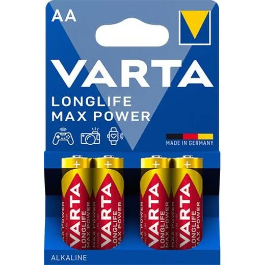 Batéria, AA, tužková, 4 ks, VARTA "MaxTech"