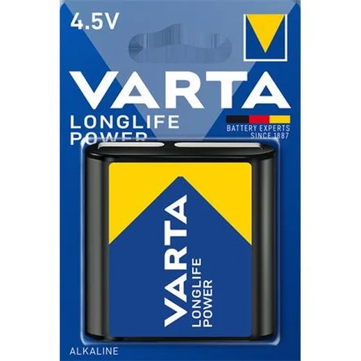 Batéria, 3LR12, plochá, 4,5 V, 1 ks, VARTA "High Energy"