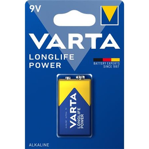 Batéria, 9V, 1 ks, VARTA "High Energy"