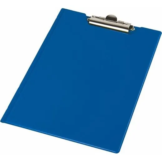 Podložka na písanie, s príklopom,  A4, rohové vrecko, PANTAPLAST, tmavomodrá