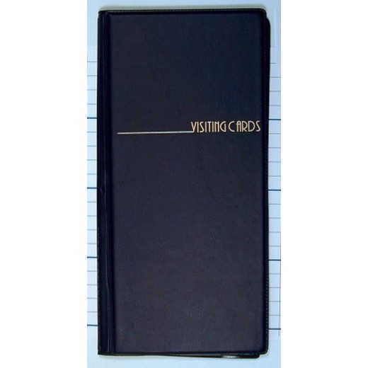 Vizitkár 96ks-ový, PVC, čierny