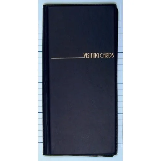 Vizitkár 96ks-ový, PVC, čierny