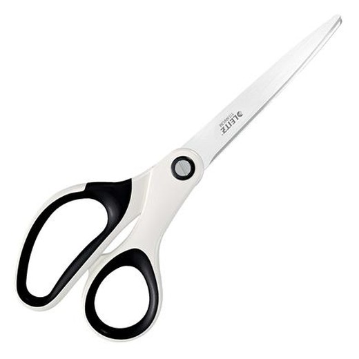 Nožnice, kancelárske, 20,5 cm, LEITZ "Wow Titán", biela