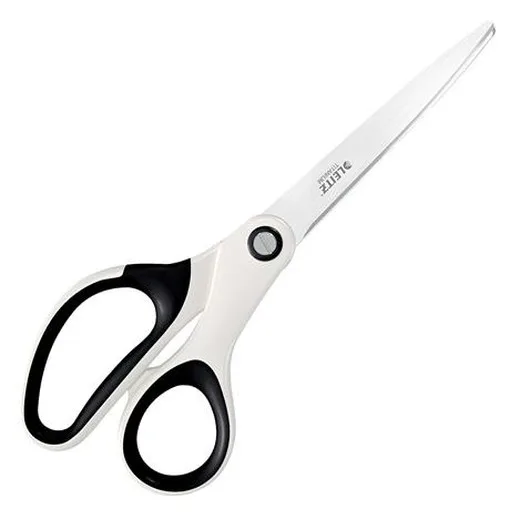 Nožnice, kancelárske, 20,5 cm, LEITZ "Wow Titán", biela