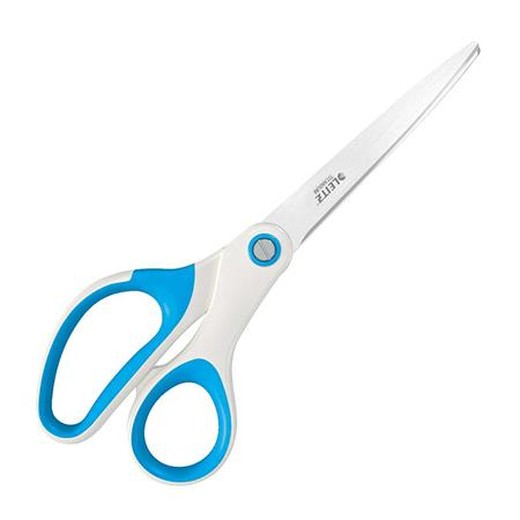 Nožnice, kancelárske, 20,5cm, LEITZ "Wow Titán", modrá