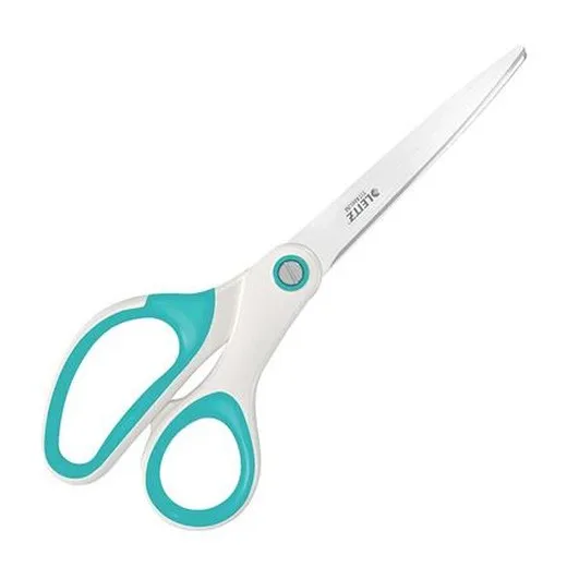 Nožnice, kancelárske, 20,5cm, LEITZ "Wow Titán", ladovo modrá
