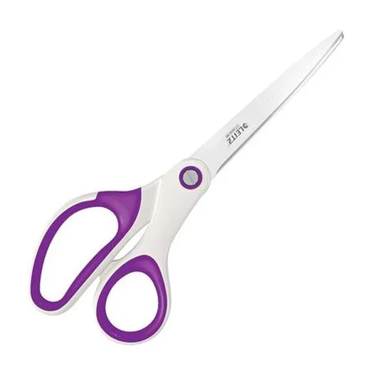 Nožnice, kancelárske, 20,5cm, LEITZ "Wow Titán", fialová