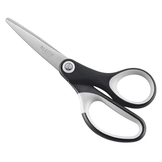 Nožnice, kancelárske, 15 cm, LEITZ "Titán", čierne