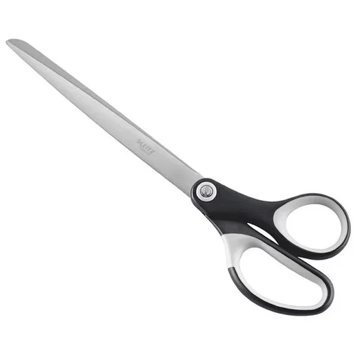 Nožnice kancelárske, 26 cm, LEITZ "Titán", čierna