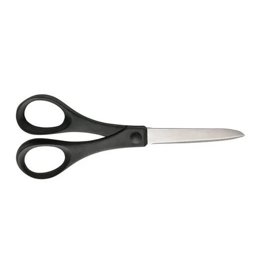 Nožnice na papiere, 18 cm, FISKARS "Essential", čierne