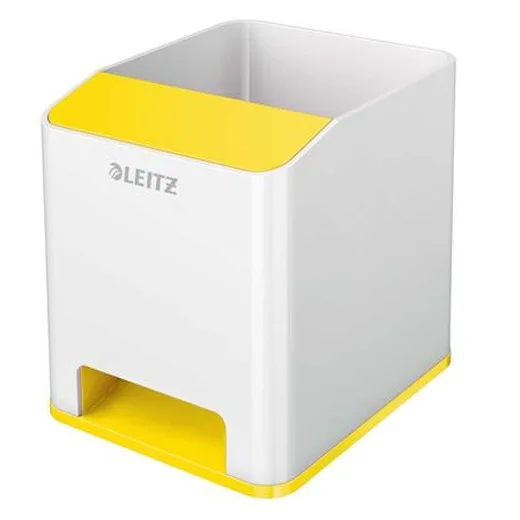 Držiak na písacie potreby, LEITZ "Wow", žltá