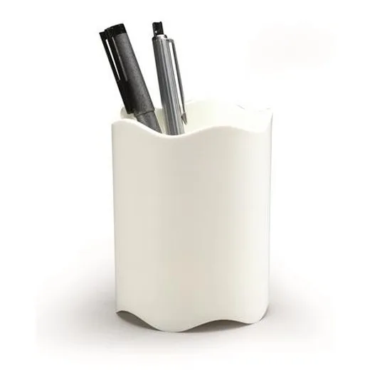 Držiak na písacie potreby, plastový, DURABLE, "Trend", biely