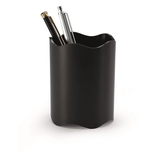 Držiak na písacie potreby, plastový, DURABLE, "Trend", čierny