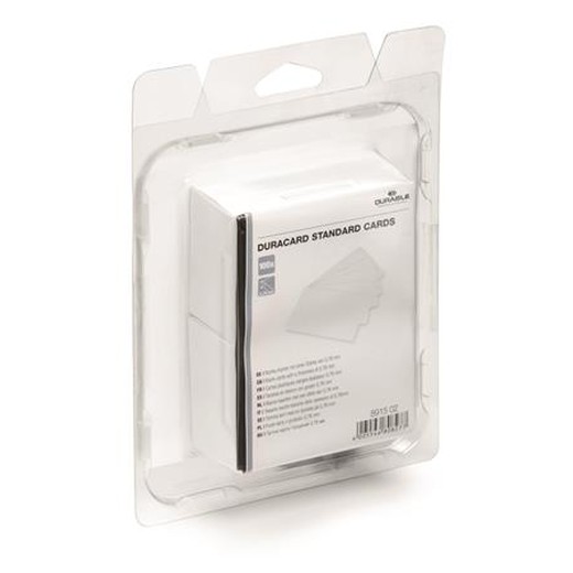 Plastová karta, 0,76 mm, DURABLE "DURACARD"