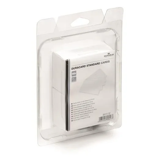 Plastová karta, 0,76 mm, DURABLE "DURACARD"