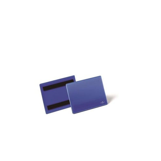 Logistické vrecko, A6, na šírku, DURABLE, magnetické, tmavomodré