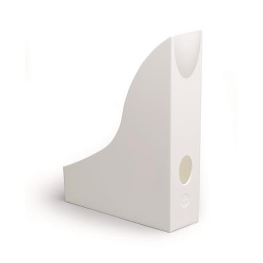 Zakladač, plastový, 73 mm, DURABLE, "Basic", biely