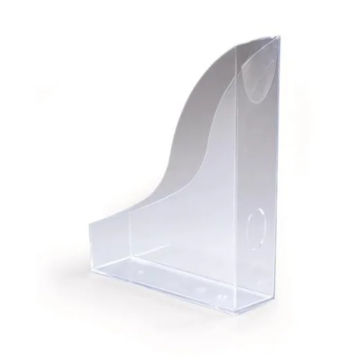 Zakladač, plastový, 73 mm, DURABLE, "Basic", priehľadný