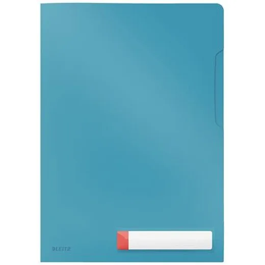 Euroobal, "L", A4, PP, LEITZ "Cosy Privacy", pokojná modrá