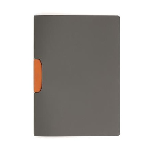 Rýchloviazač, s klipom, A4, DURABLE "DURASWING® COLOR 30", oranžový