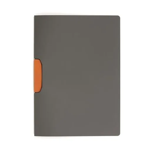 Rýchloviazač, s klipom, A4, DURABLE "DURASWING® COLOR 30", oranžový
