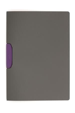 Rýchloviazač, s klipom, A4, DURABLE "DURASWING® COLOR 30", fialový