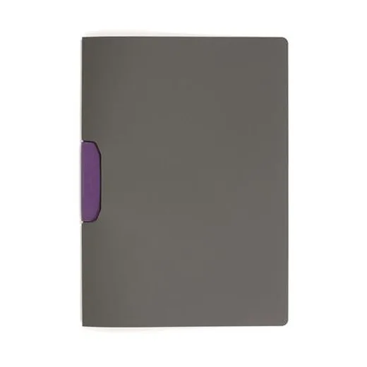 Rýchloviazač, s klipom, A4, DURABLE "DURASWING® COLOR 30", fialový