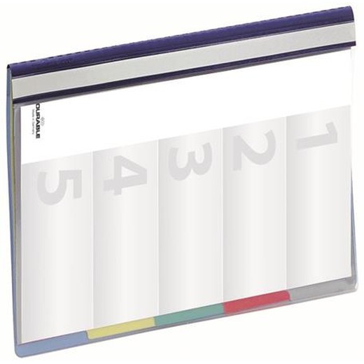 Rozraďovač, A4, 5-dielny, DURABLE "DIVISOFLEX®"