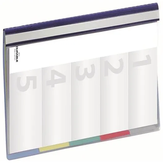 Rozraďovač, A4, 5-dielny, DURABLE "DIVISOFLEX®"