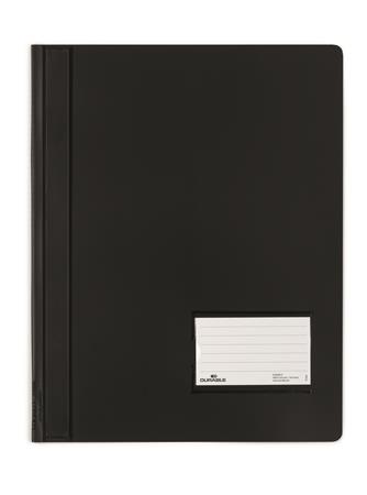 Rýchloviazač, A4, extra silný, široký, DURABLE, čierny
