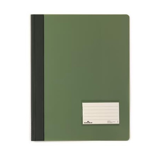 Rýchloviazač, A4, extra silný, široký, DURABLE, zelený