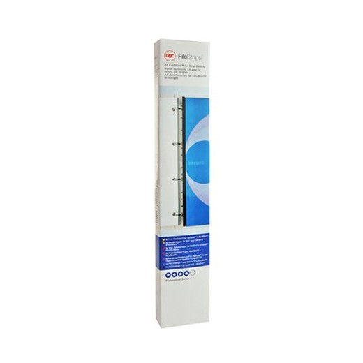 Rýchloviazacia lišta k špirálovej väzbe, A4, PVC, GBC "File Strips"