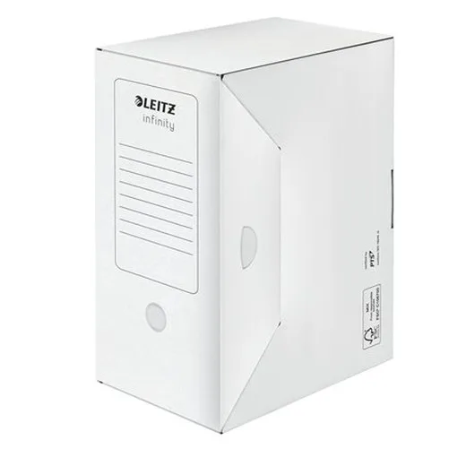 Archívny box, A4, 150 mm, LEITZ "Infinity", biely