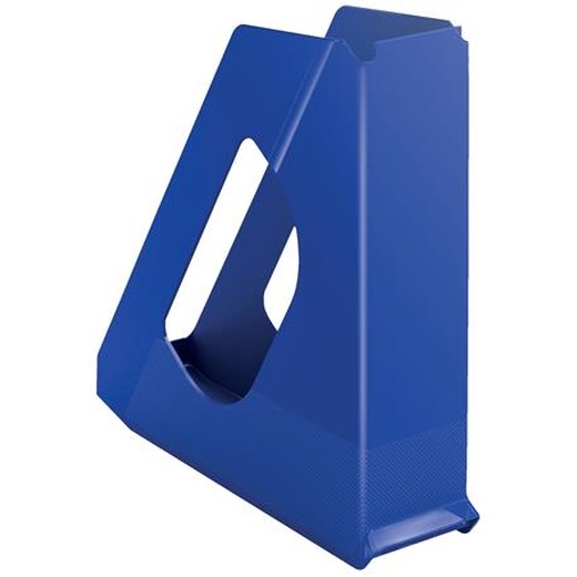 Zakladač, plastový, 68 mm, ESSELTE "Europost", modrý