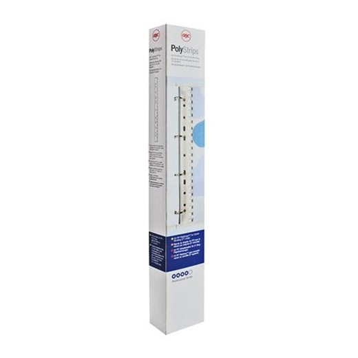 Rýchloviazacia lišta k špirálovej väzbe, A4, PP, GBC "File Strips"