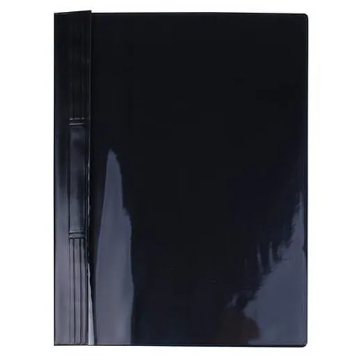 Rýchloviazač, tvrdý zadný obal, PVC, A4, VICTORIA OFFICE, čierny