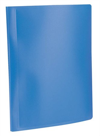 Katalógová kniha, 20 vreciek, A4, VIQUEL "Essentiel", modrá