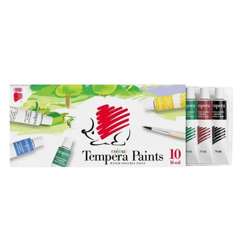 Tempera, ICO "Ježko", 10 ks/bal