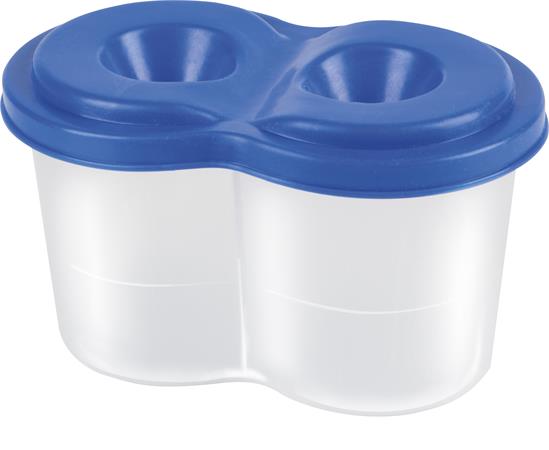 Nádoba na štetce, s prikrývkou, PANTAPLAST, Duo