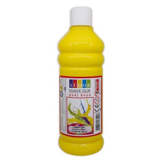 Tempera, 500 ml, Südor, žltá
