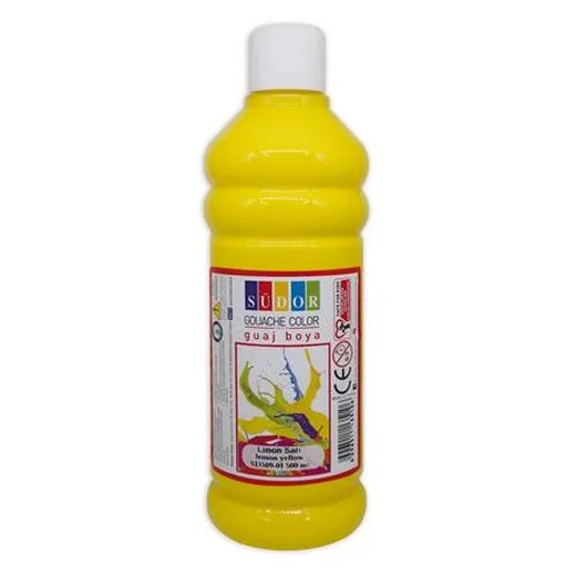 Tempera, 500 ml, Südor, žltá