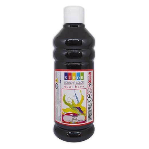 Tempera, 500 ml, Südor, čierna