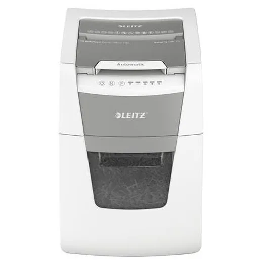 Skartovací stroj, konfety, 100 listov, LEITZ "IQ AutoFeed SmallOffice 100 P4 Pro"