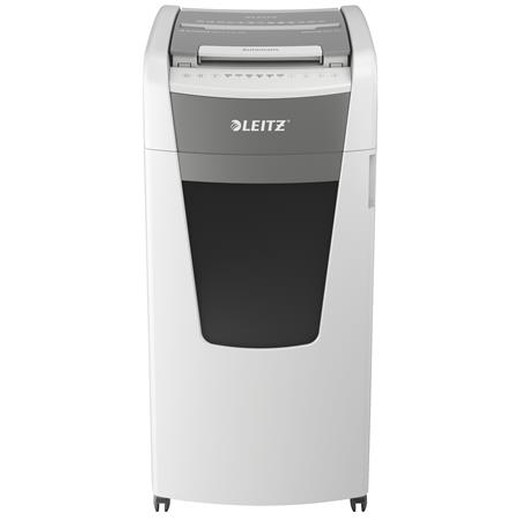 Skartovací stroj, mikrokonfety, 600 listov, LEITZ "IQ AutoFeed Office 600 P5"