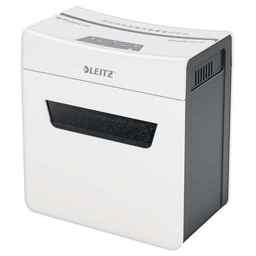 Skartovací stroj, mikrokonfety, 3 listy, LEITZ "IQ Protect 3M"