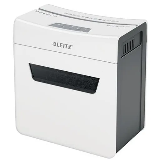 Skartovací stroj, mikrokonfety, 3 listy, LEITZ "IQ Protect 3M"