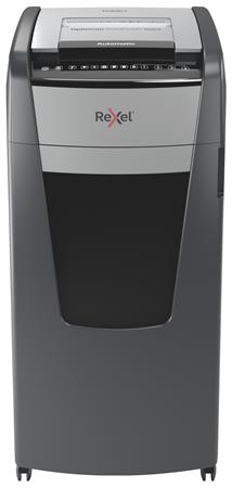 Skartovací stroj, konfety, 600 listov, REXEL, "Optimum AutoFeed+ 600X"