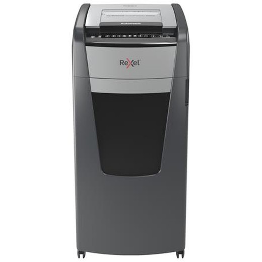 Skartovací stroj, konfety, 600 listov, REXEL, "Optimum AutoFeed+ 600X"