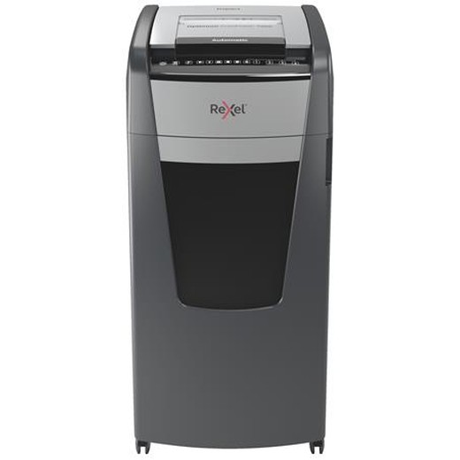 Skartovací stroj, konfety, 750 listov, REXEL, "Optimum AutoFeed+ 750X"